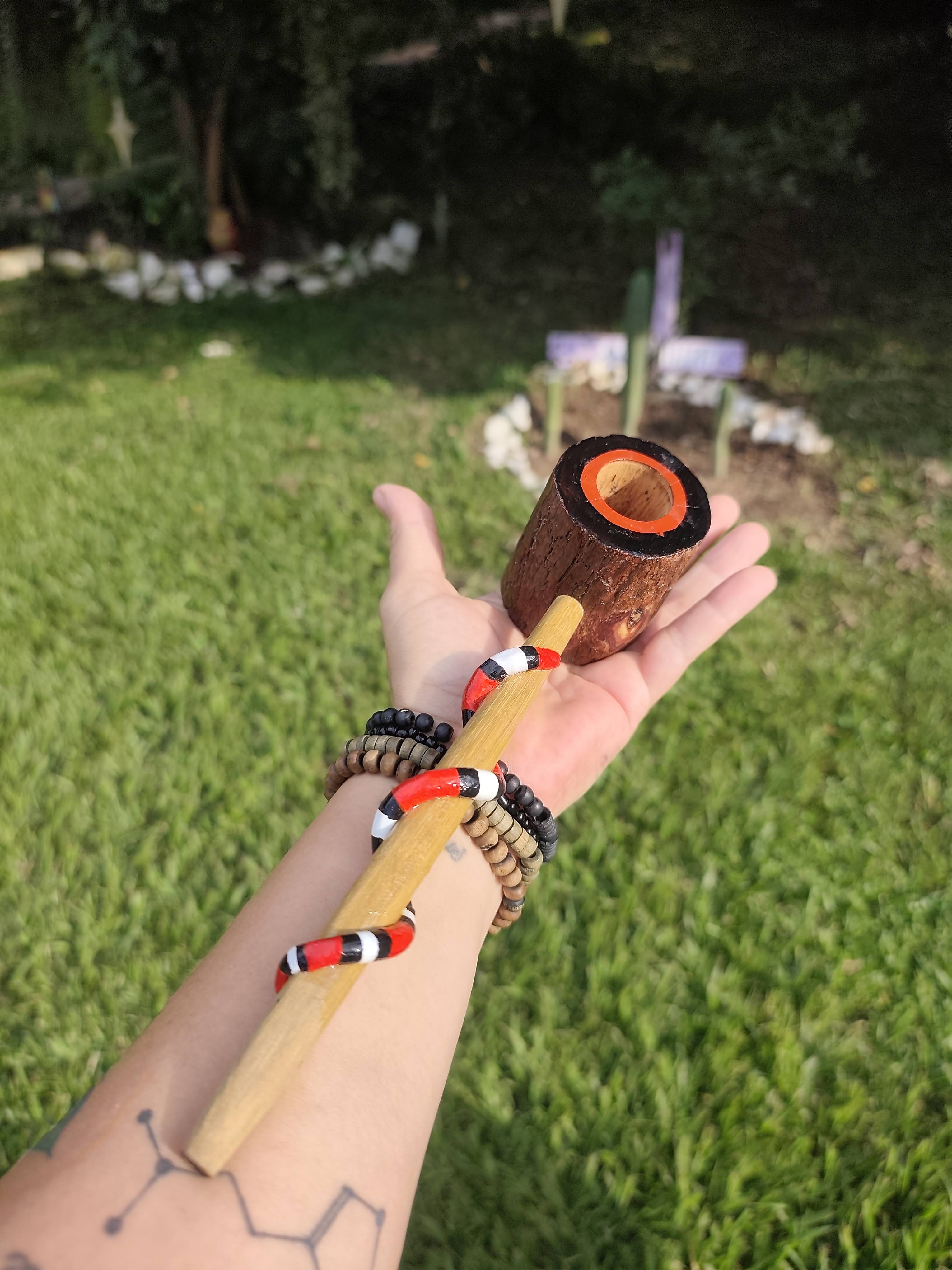 Cachimbo Fulni-ô Cobra Coral